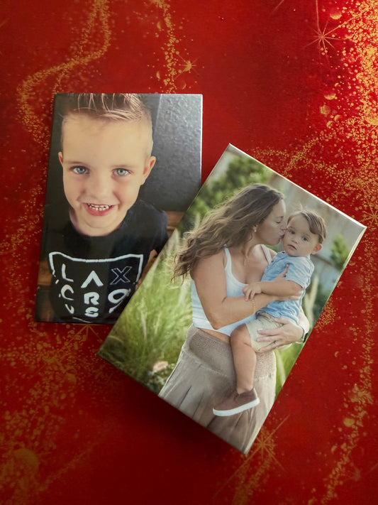 Custom Photo Magnets (2” × 3”) — Turn Your Favorite Moments Into Everyday Keepsakes