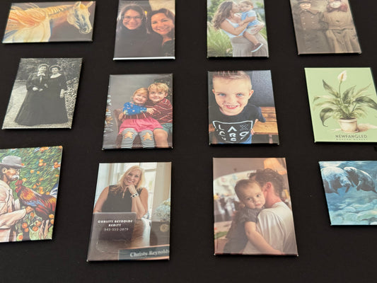 Custom Photo Magnets (2” × 3”) — Turn Your Favorite Moments Into Everyday Keepsakes