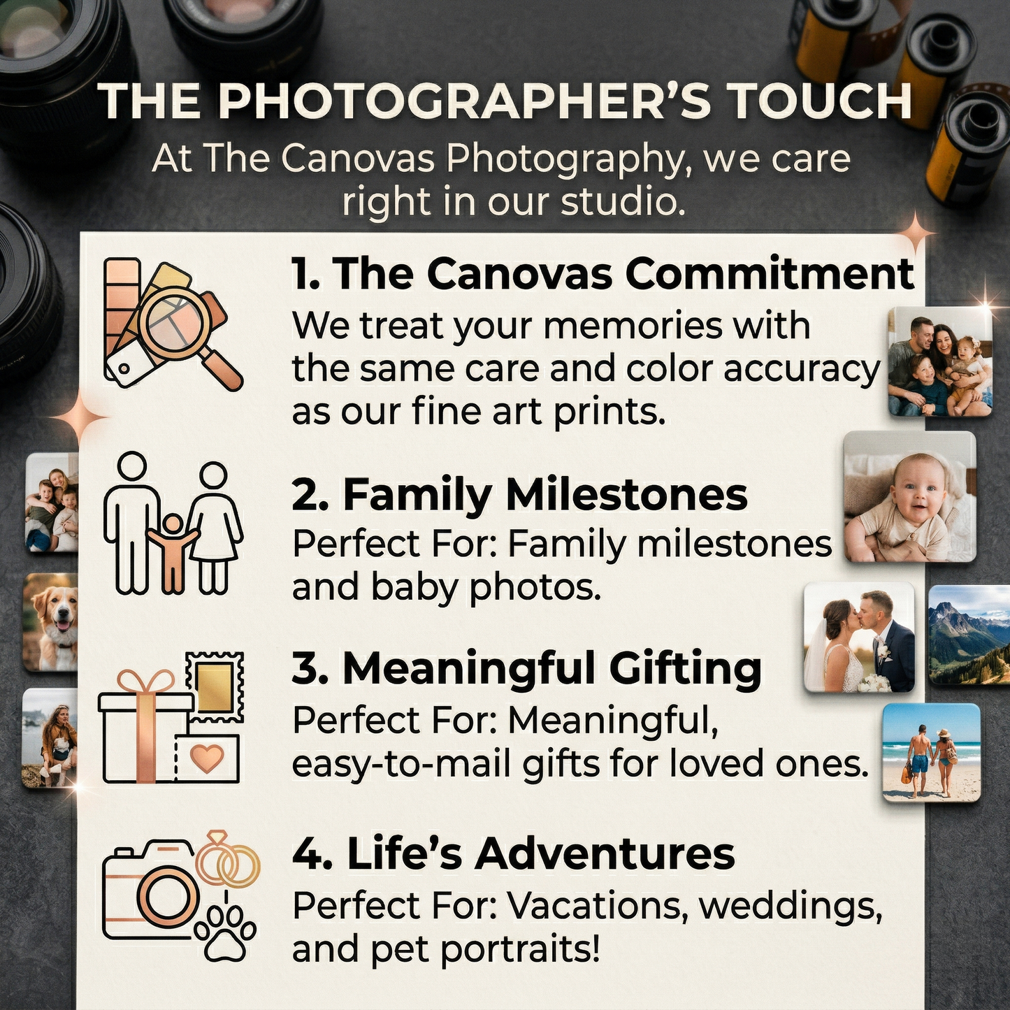 Custom Photo Magnets (2” × 3”) — Turn Your Favorite Moments Into Everyday Keepsakes